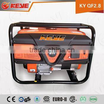 AC single phase/three phase 6.5hp gasoline generator set with 100% pure copper wire