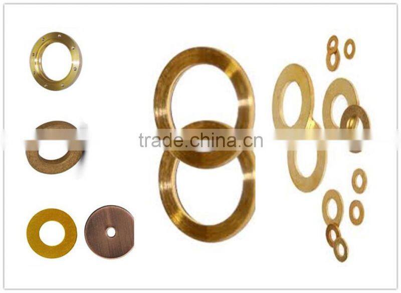 Color Anodized aluminum crush washer kit