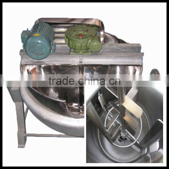 High efficiency steam heating jacketed kettle price