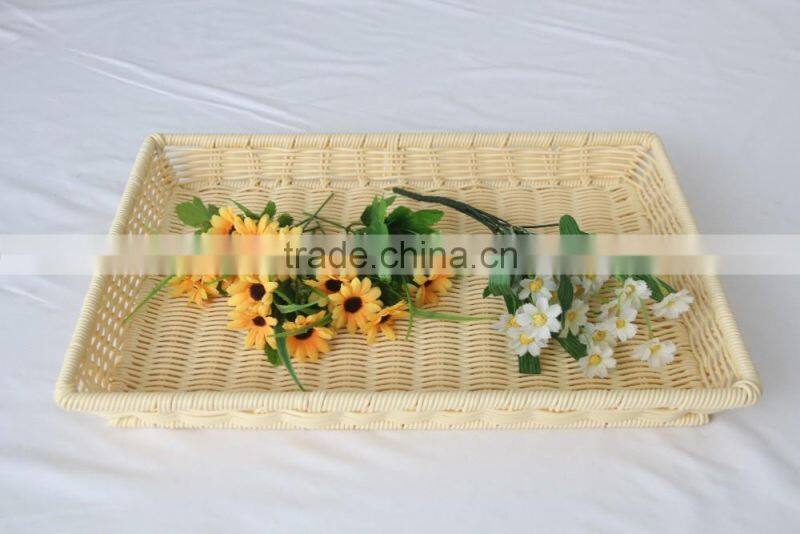 New style high quality Plastic PP fruit vegetable basket cheap price