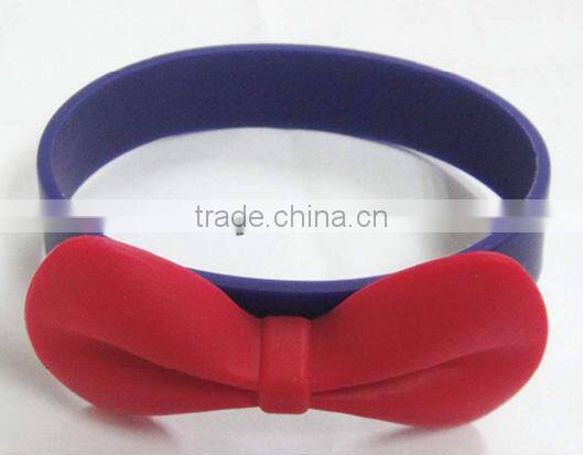 Bulk cheap custom silicon wristband
