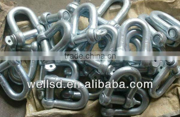 High quality stainless 304/316 steel chain shackle