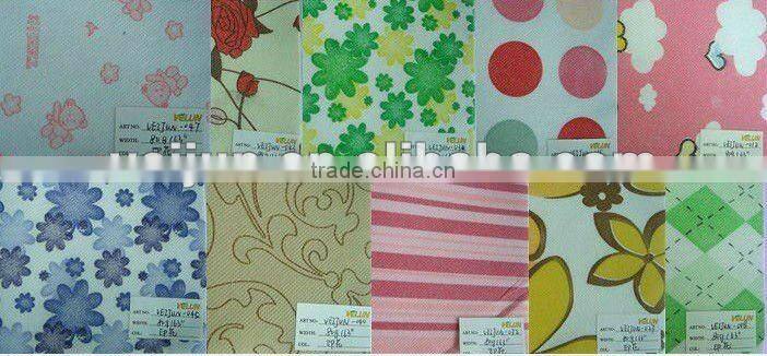 Bag making material manufacturer -PP spunbonded printing nonwoven fabric(WJ-AL-0012)