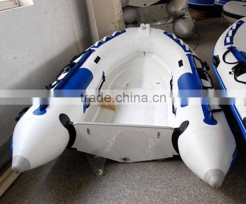 small rigid hull boat inflatable