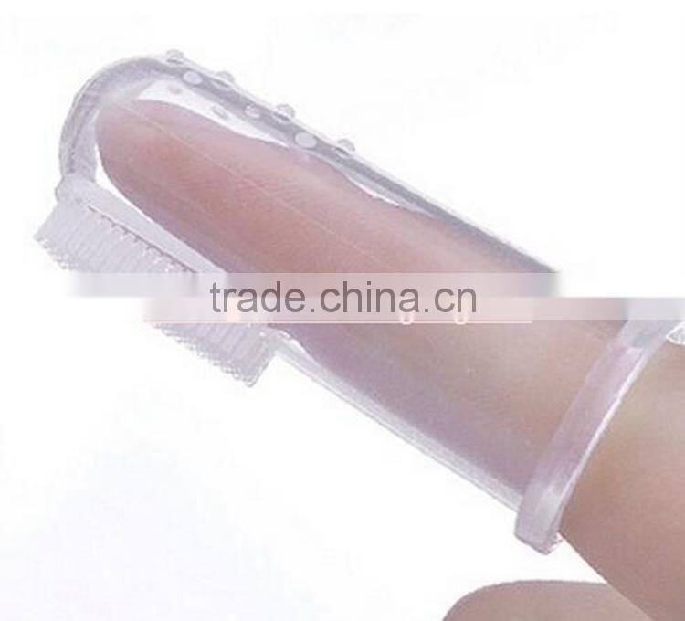 FDA Approved Silicone soft baby toothbrush