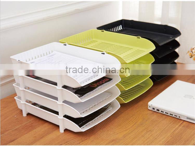 Plastic Document File Tray -4Layer