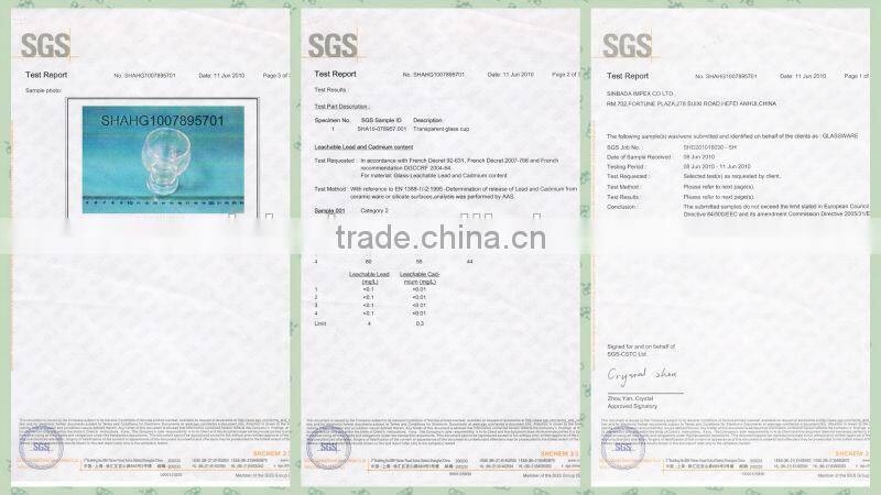 With sgs inspection certificate glass cups manufacturer offer sublimation mug for daily glassware usage