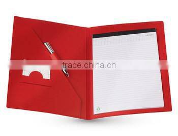 A4 ducument folder with 25 pages notebook