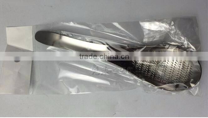 cy290 Spoon Shape Lime Lemon Zester Cheese Grater Wasabi Ginger Stainless Garlic Press Cozinha Grinding Tools Accessory