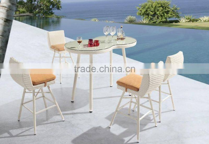 2017 Sigma trade assurance pvc rattan outdoor used home modern lounge bar furniture