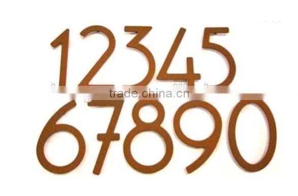 New 75mm 3" Polished Chrome Door House Numbers