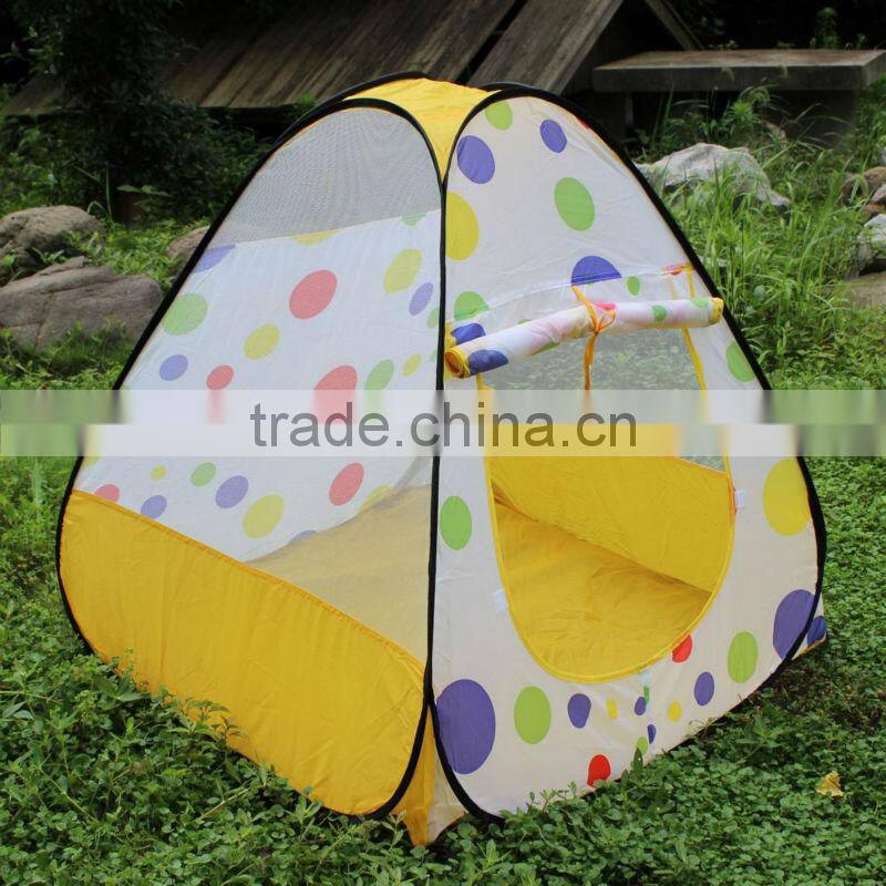 Kids' Round Castle Play House Child Blue Princess Tent