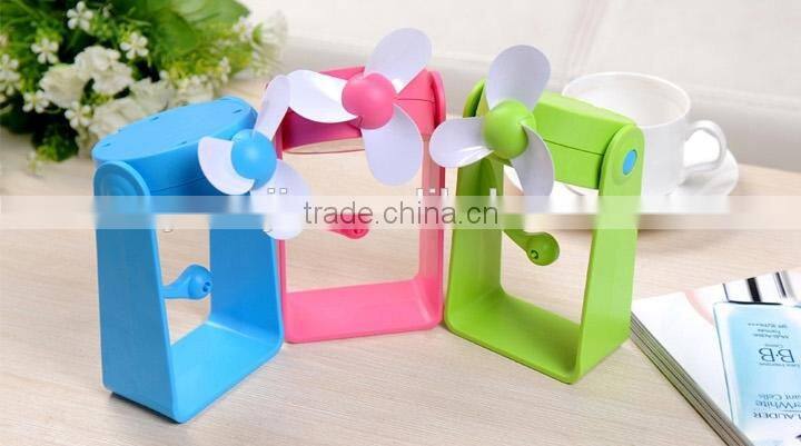 Supply fashion Creative Lovely USB charging mini fan