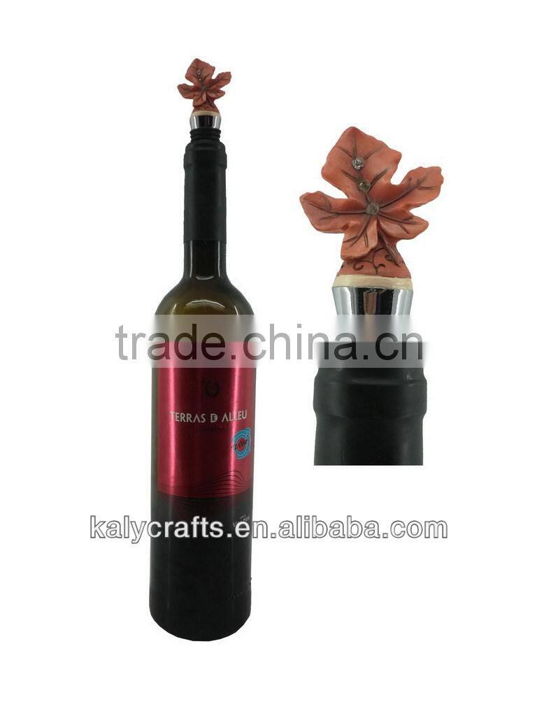 popular iris with crown wine stoppers