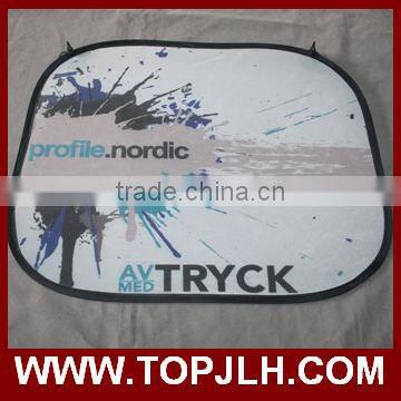 best selling summer protective custom brand print sun visors for cars