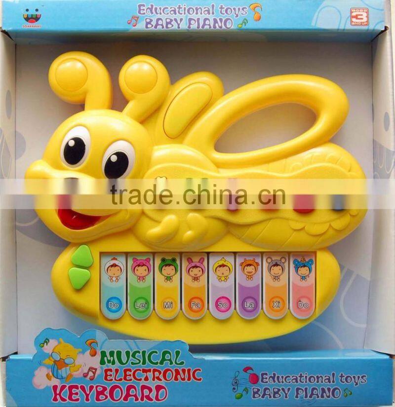 hot sale musical electronic educational keyboard for kids/ popular keyboard learning machine toys