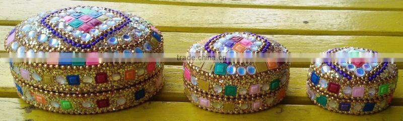 Unique Indian Jewelry Boxes Wholesale-D