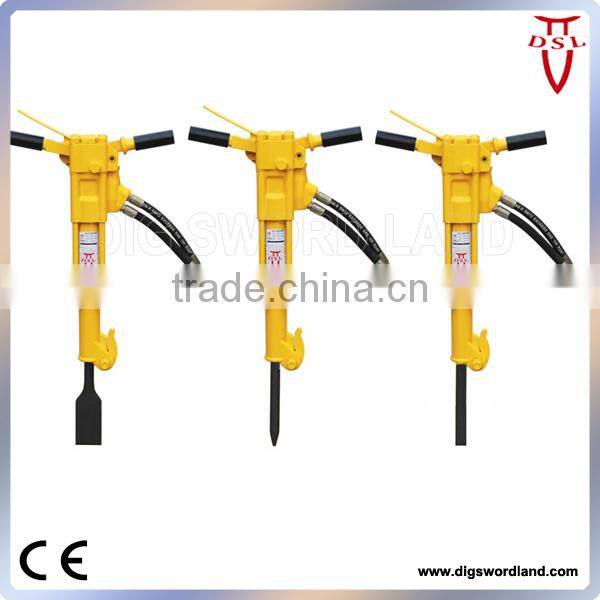 Handheld Hydraulic Breakers for relief work