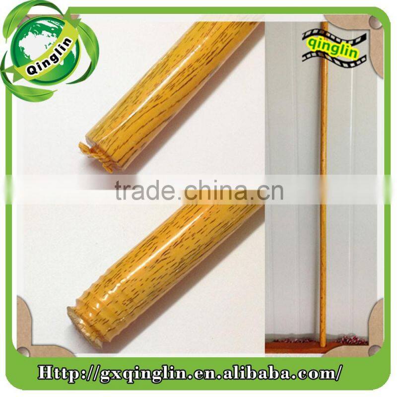 pvc coated wood coconut broom stick importers made in China factory