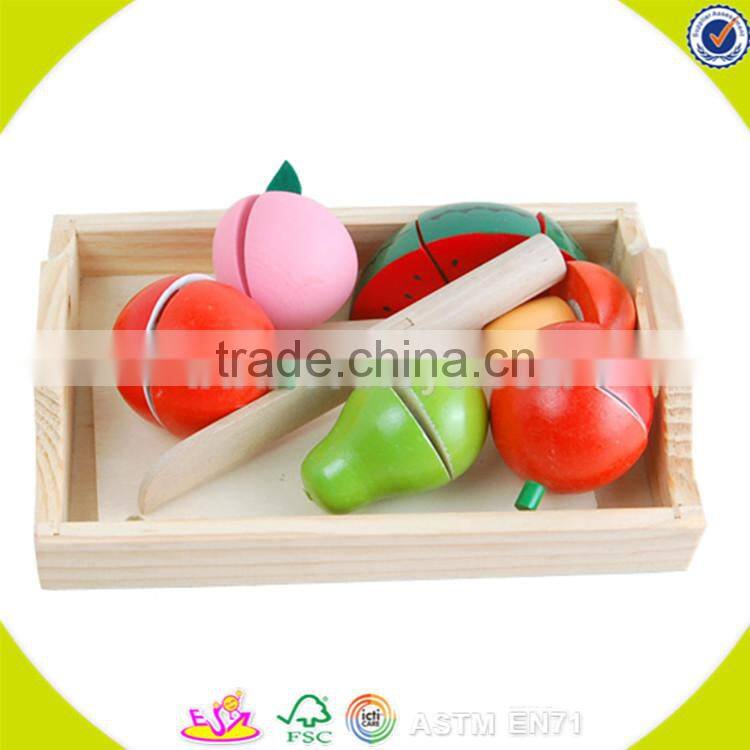 wholesale wooden furit cutting toy creative wooden furit cutting toy beautiful children wooden furit cutting toy W10B037