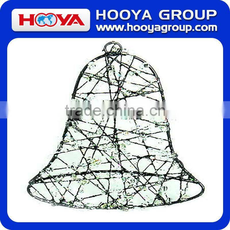4.5 inch iron bell shaped decoration