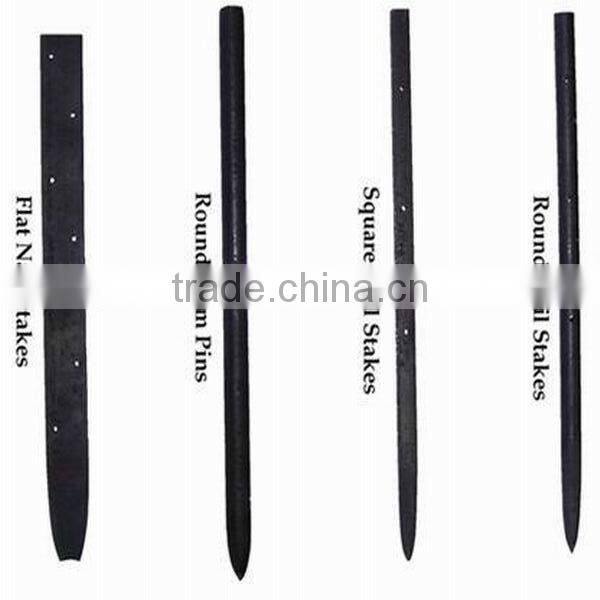 plastic coated steel garden stakes