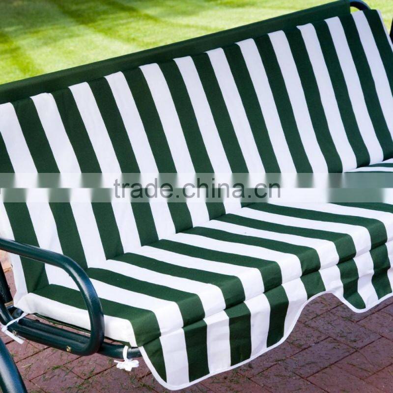 Manufacturer directly supply the 3seat garden swing chair outdoor hanging chair for hot sale