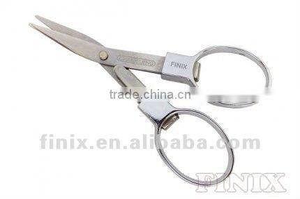3.75" Satin Copper Coating Color Handle Folding Scissors
