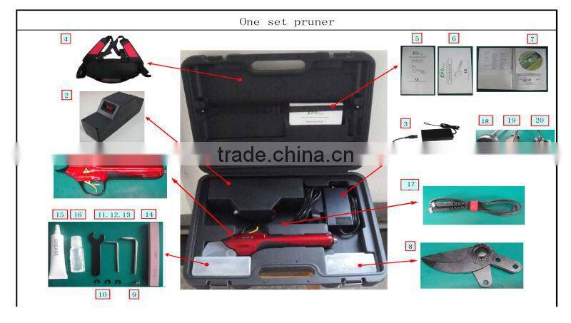 the portable professional electronic tree shears