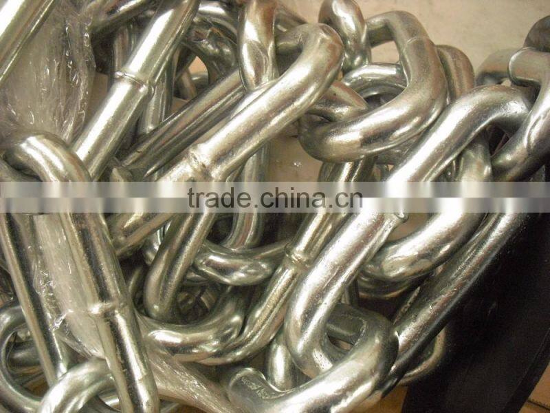 DIN763 long chain,welded link chain