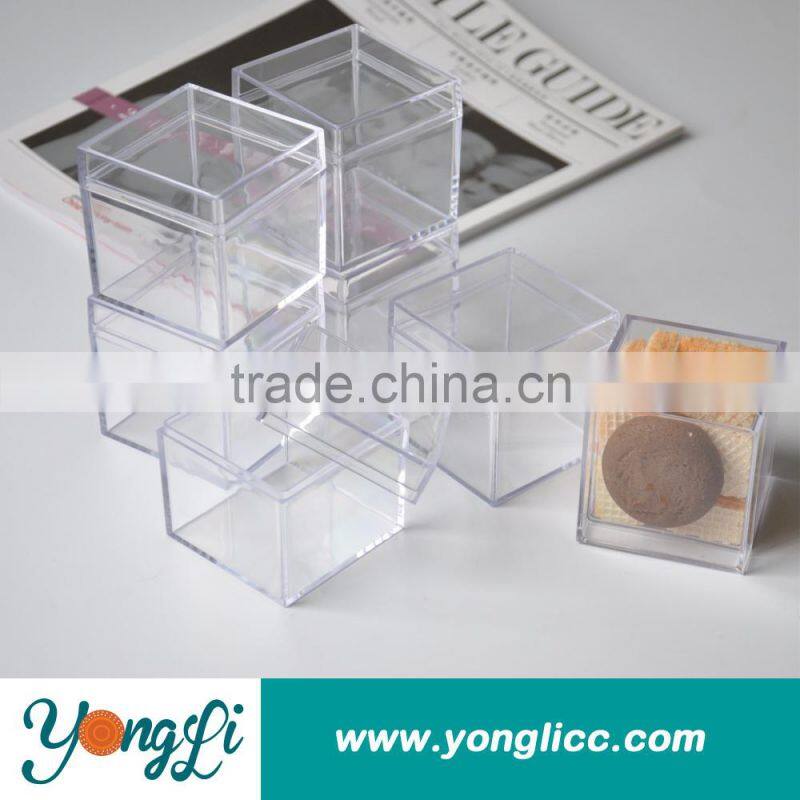 Food Packaging Clear Acrylic Candy Box