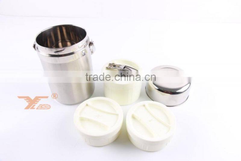 Anti-aging stainless steel FDA & LFGB free lunch box food thermo container