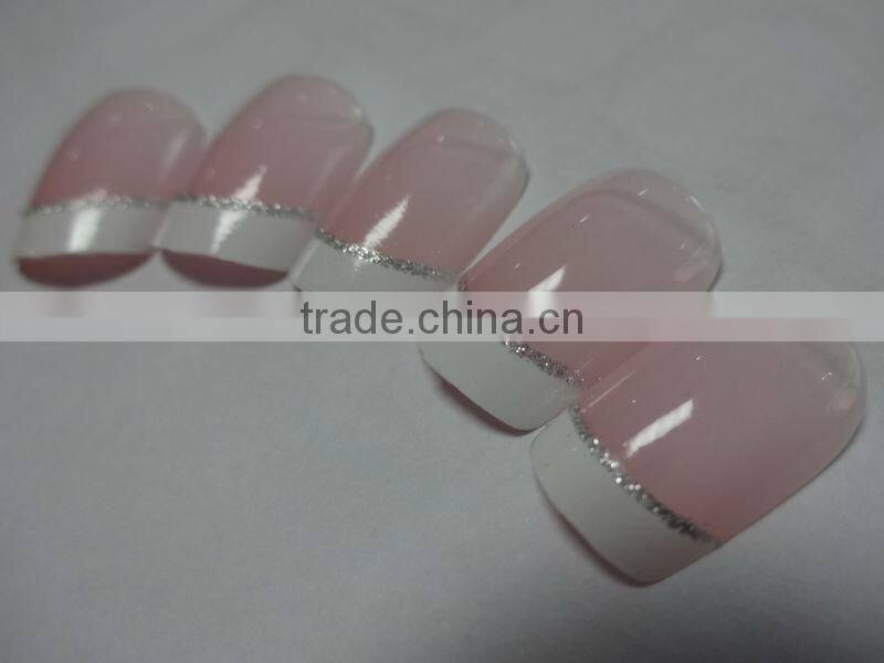 24 pcs New Design Fake Nail VIVI with nail glue - whole sale