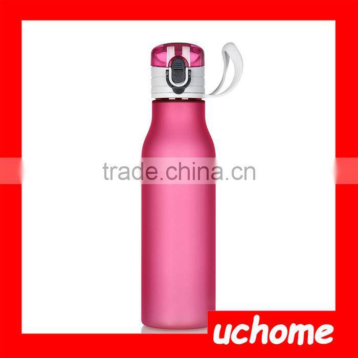 UCHOME Sporting Goods Chinese BPA Free Water Bottle Plastic Sport Frosted Juice Bottle