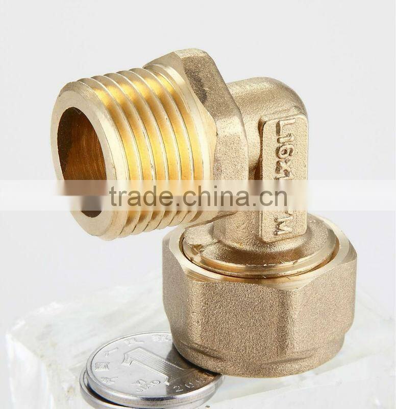 BRASS COMPRESSION FITTIGNS FOR PEX PIPE