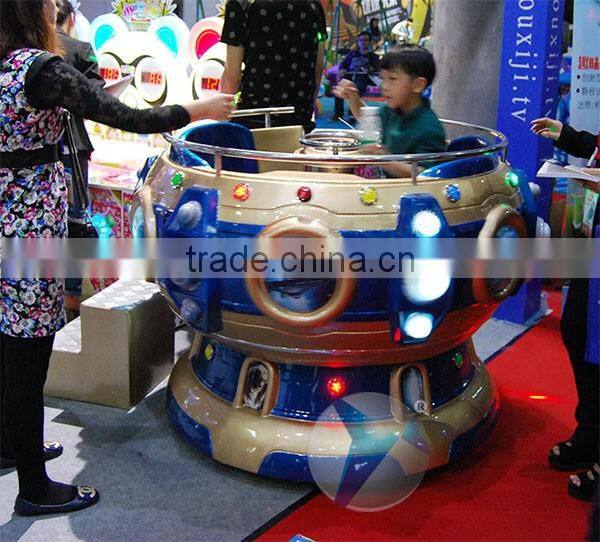 Kiddie Disco classic go round kiddie rides coin operated promotion funny rotate ridding colorful disco game machine