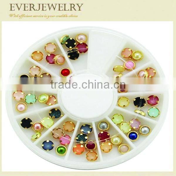 nail rhinestone crystal glass nail stone