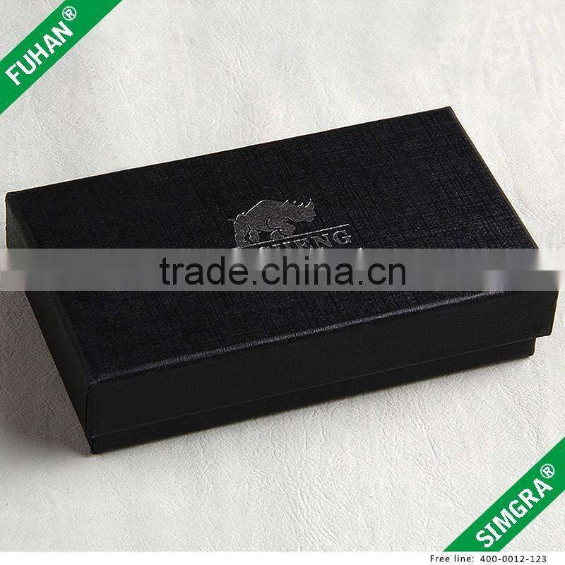 Promotion Silver Stamping Paper Packaging Box
