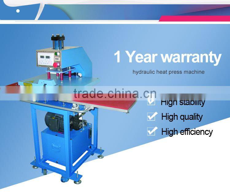 Auto Pneumatic Double-Station Sidee Paper Sublimation Heat Transfer Press Machine