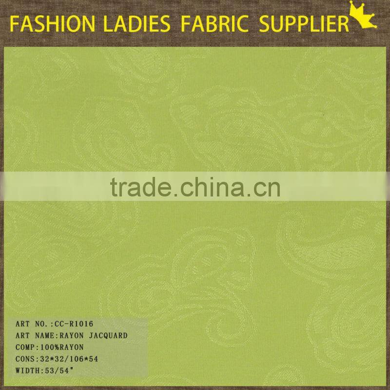 shaoxing bandage rayon velvet challis fabric dubai dress fabric
