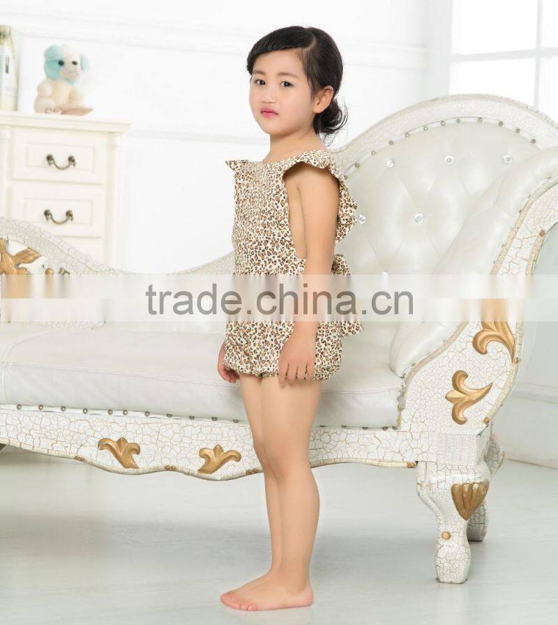 Baby Girls sleeveless Summer one piece bodysuit / rompers