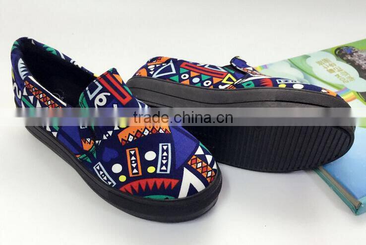 GZY Really hotsale ethnic style cheap price canvas factory guangzhou stock shoes