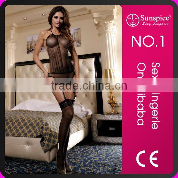 Wholesale Erotic Garter Belt Ladies Sexy Transparent Underwear