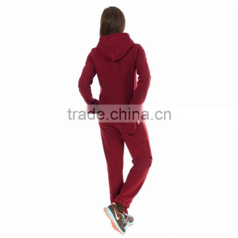Wholesale plain adult red devil onesie for adults