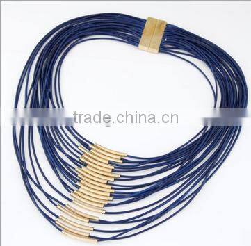 2016 high quality fashion snake pendant necklace 18k gold color unique snake necklace