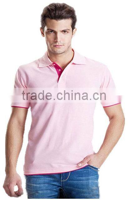 2016 New Brand Men's Summer Fashion Short Sleeve Polo Shirt 100% Cotton T Shirt