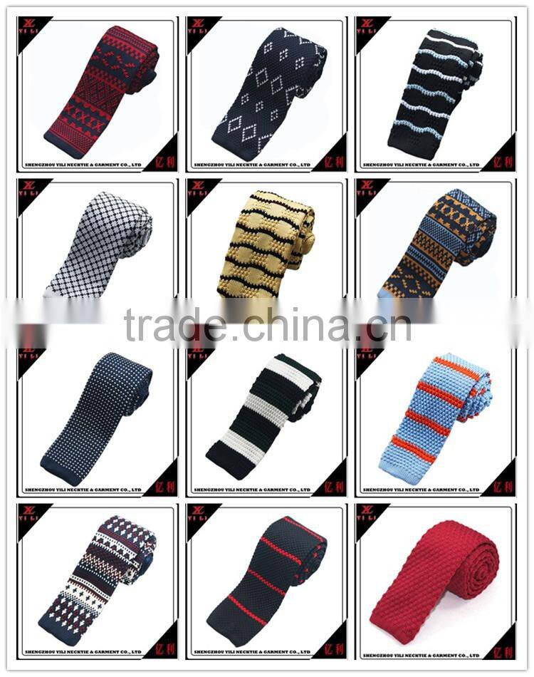 Handmade China supplies knitted ties for men