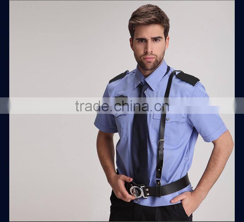 Juqian China Quality Custom Uniform Product Type and OEM Service Supply Mens Security Guards Uniform Shirts