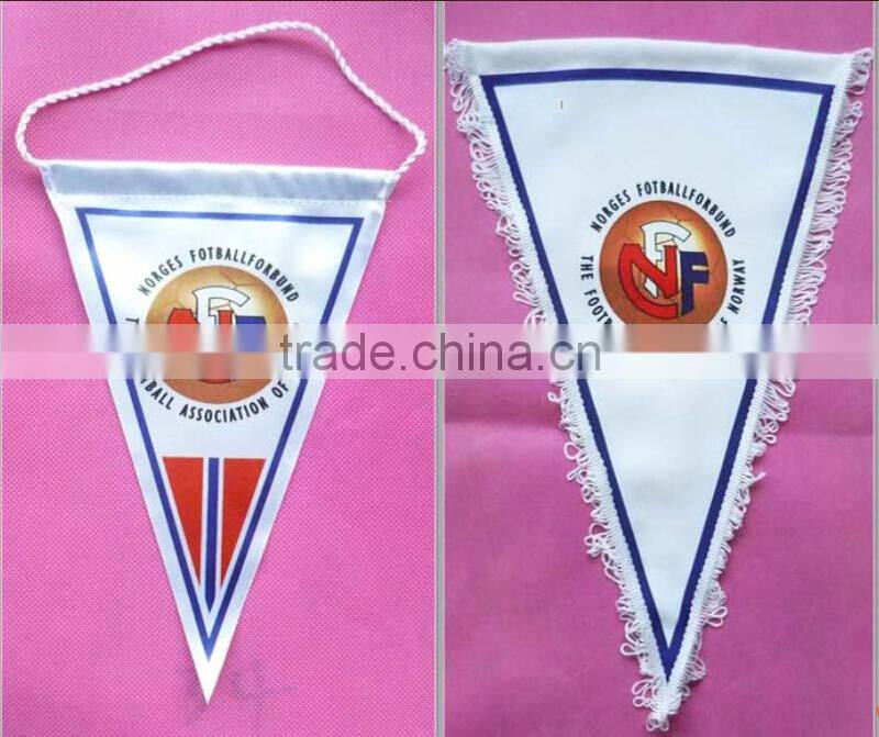 custom football fans flag