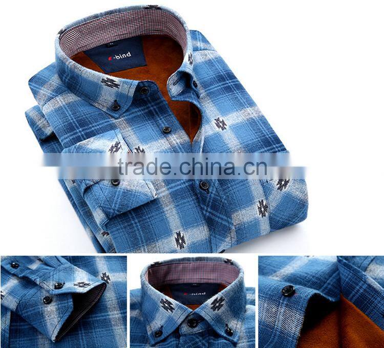 Alibaba wholesale plaid microfiber flannel shirt designs for men fashionable dress shirt manufacturers